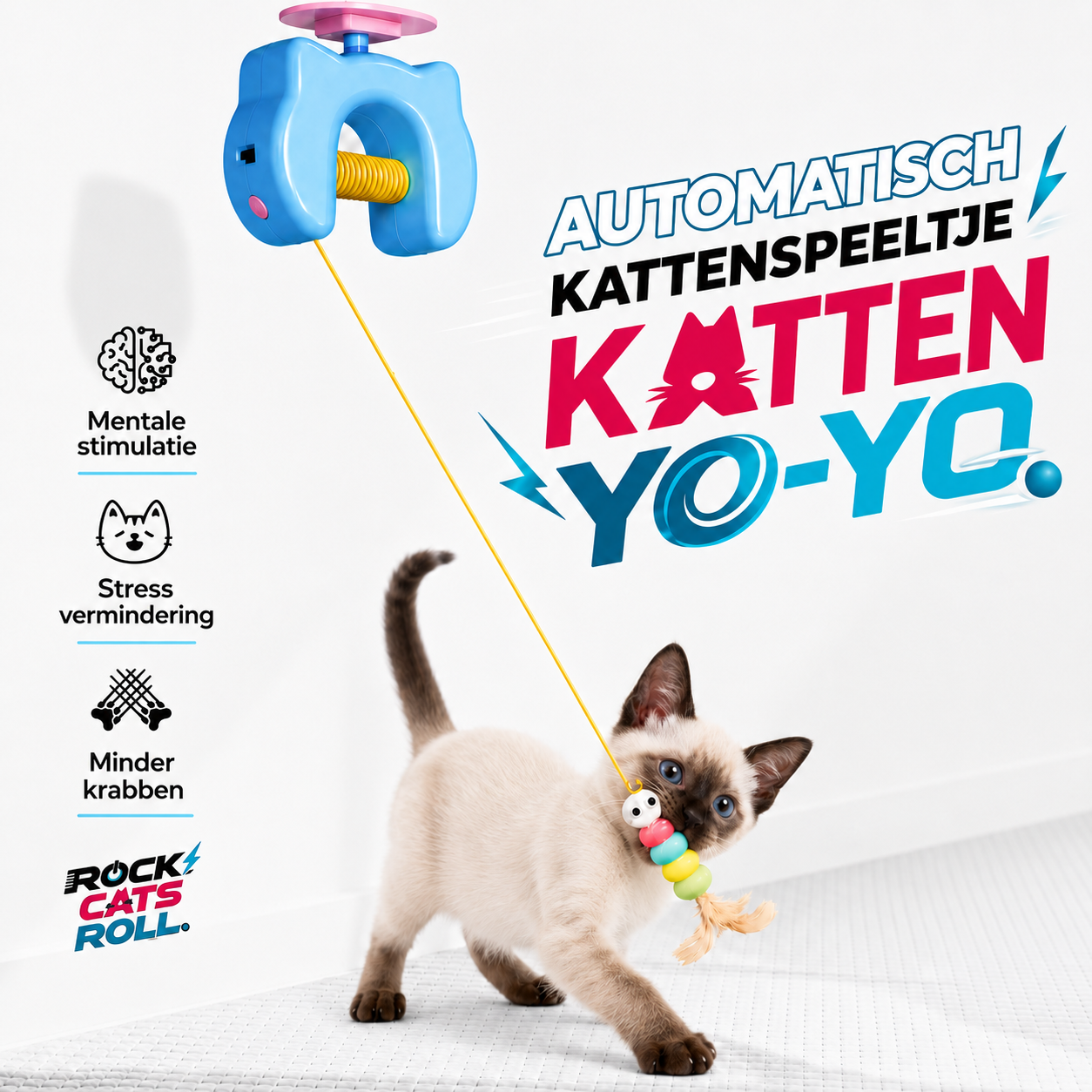 RollCat – Automatisch Speeltje