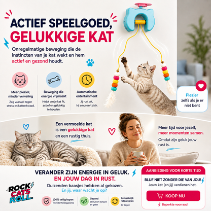 RollCat – Automatisch Speeltje